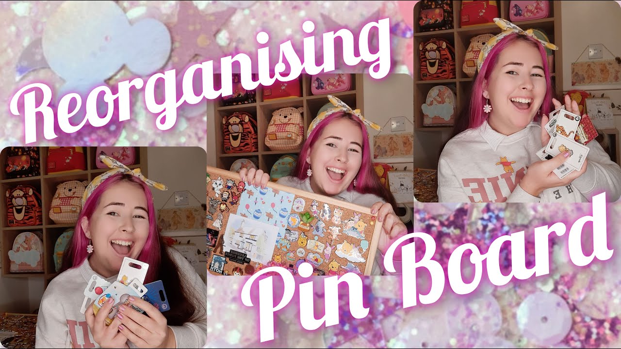 Reorganising My Winnie The Pooh Pin Collection