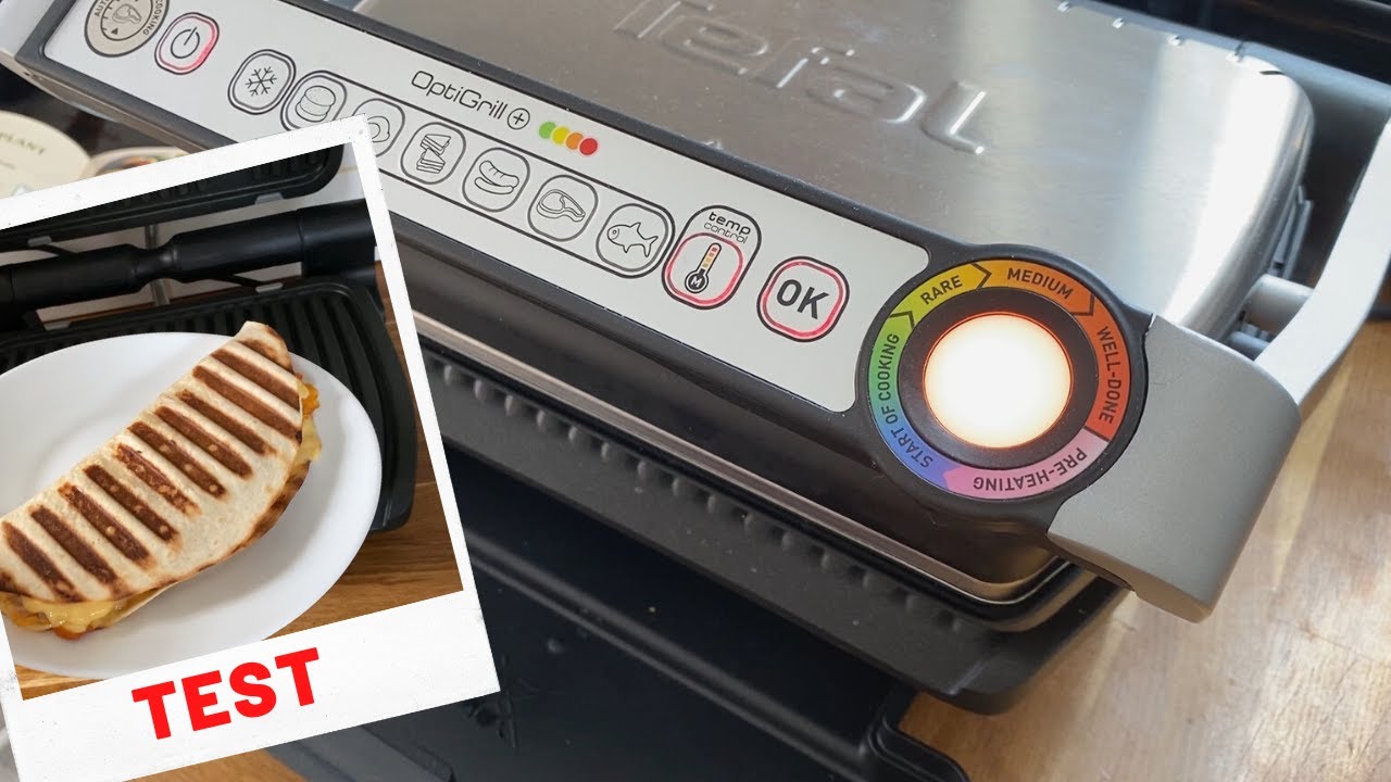 Grill TEFAL Optigrill GC712D || TEST