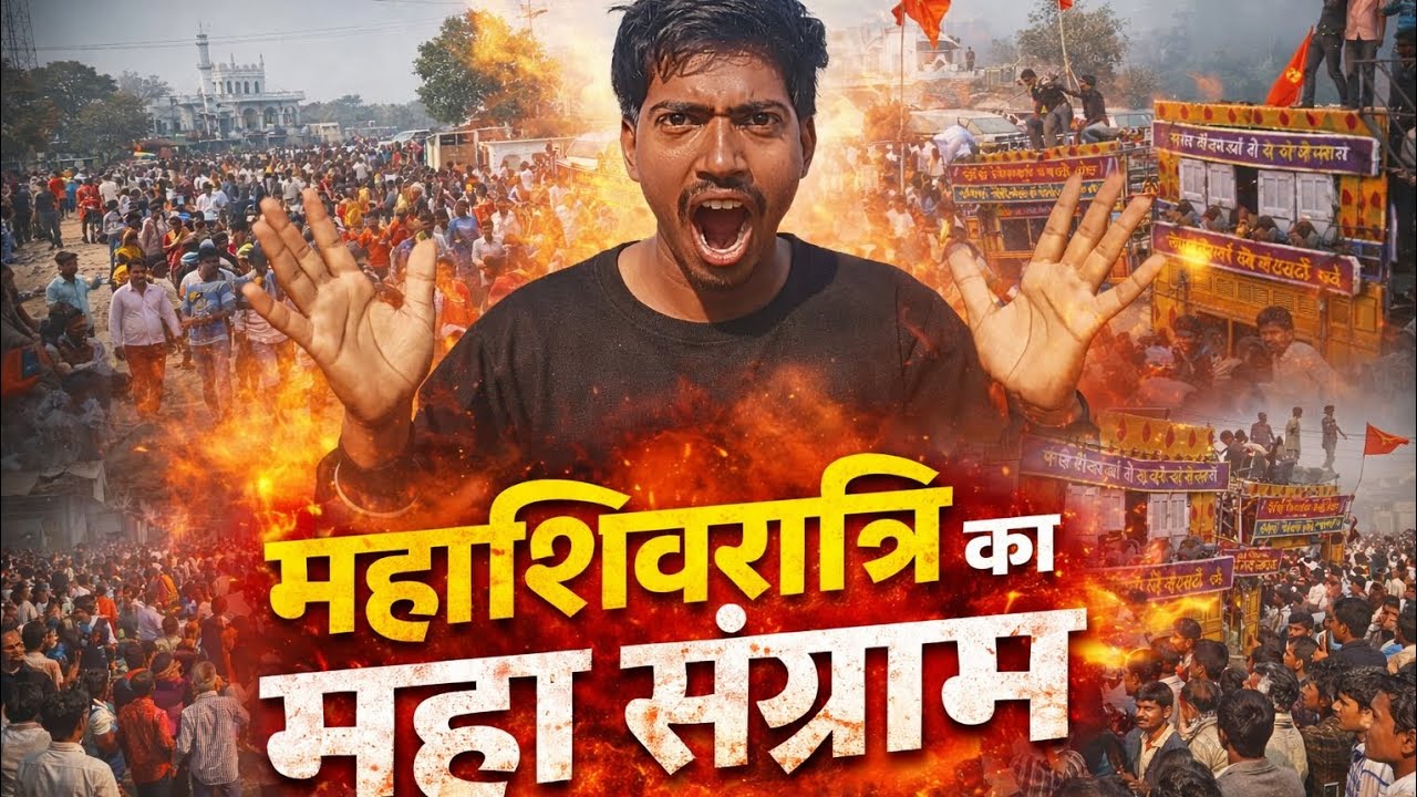 महाशिवरात्रि 2026 🔱 हमारे गांव में ऐसा नज़ारा कभी नहीं देखा!#viral#trending #shivratri#youtube 