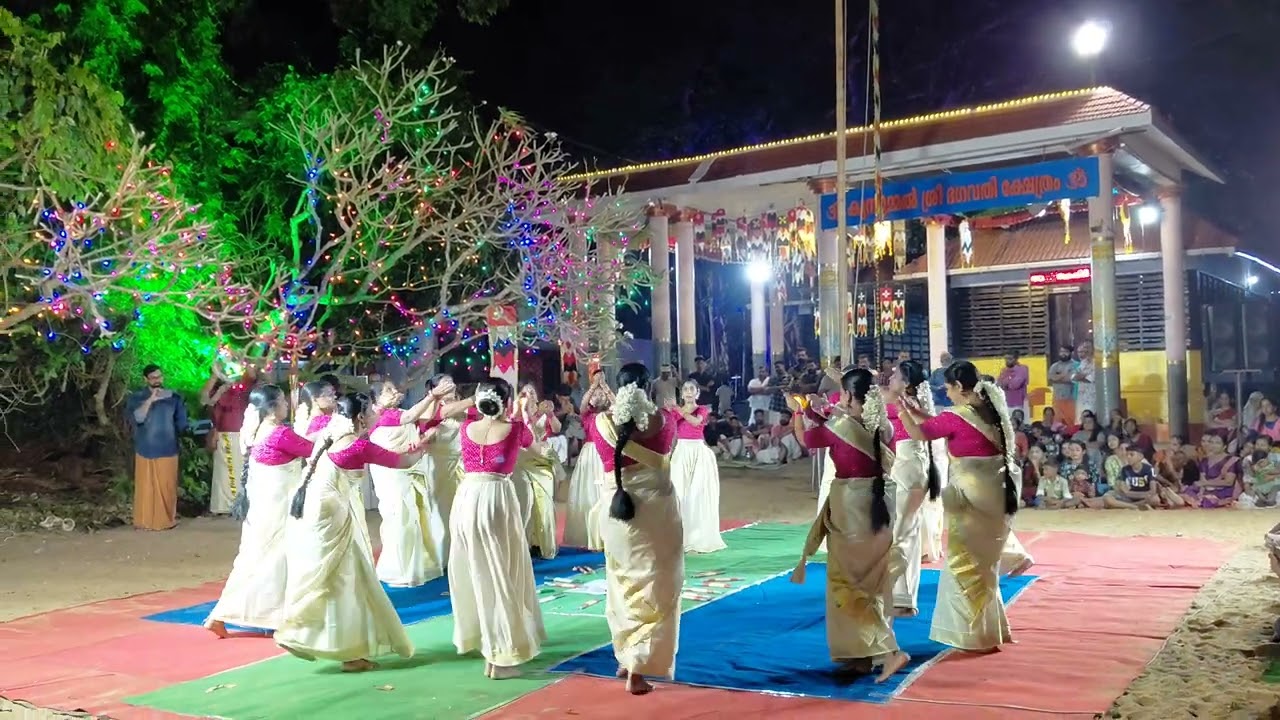 SREE DURGA THIRUVATHIRA TEAM  ❤️അരങ്ങേറ്റം കുറിച്ച മണിൽ അമ്മയ്ക്ക് മുന്നിൽ 