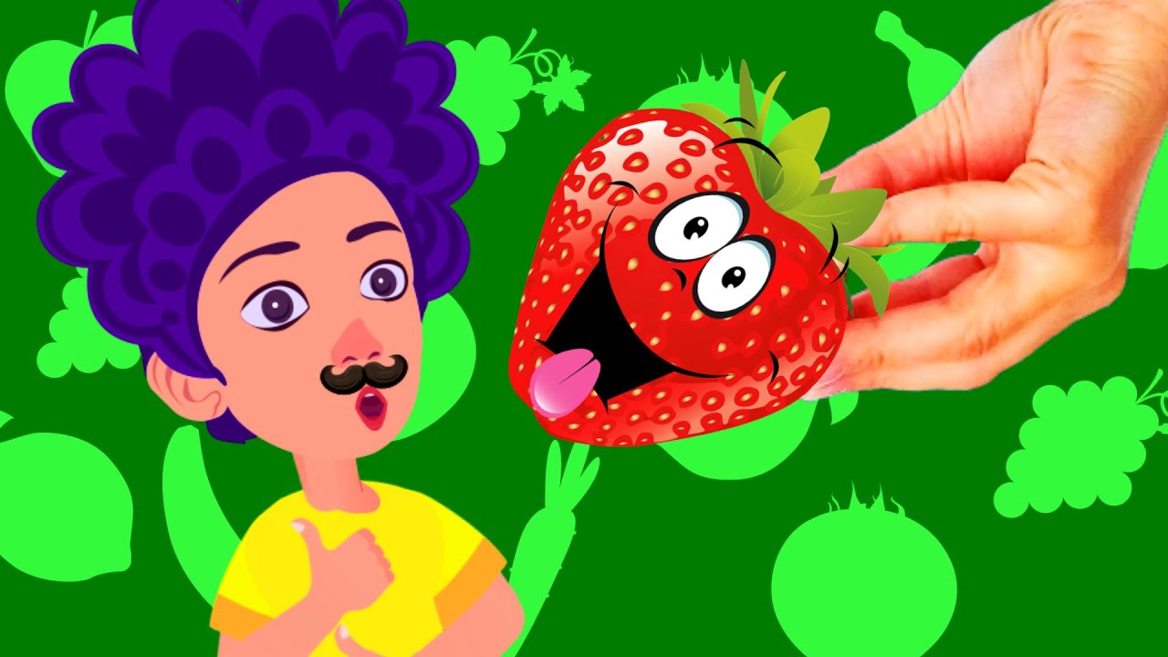 Yummy Frutas e Vegetais | Yummy fruits and vegetables in Português - Kuku e Cucudu