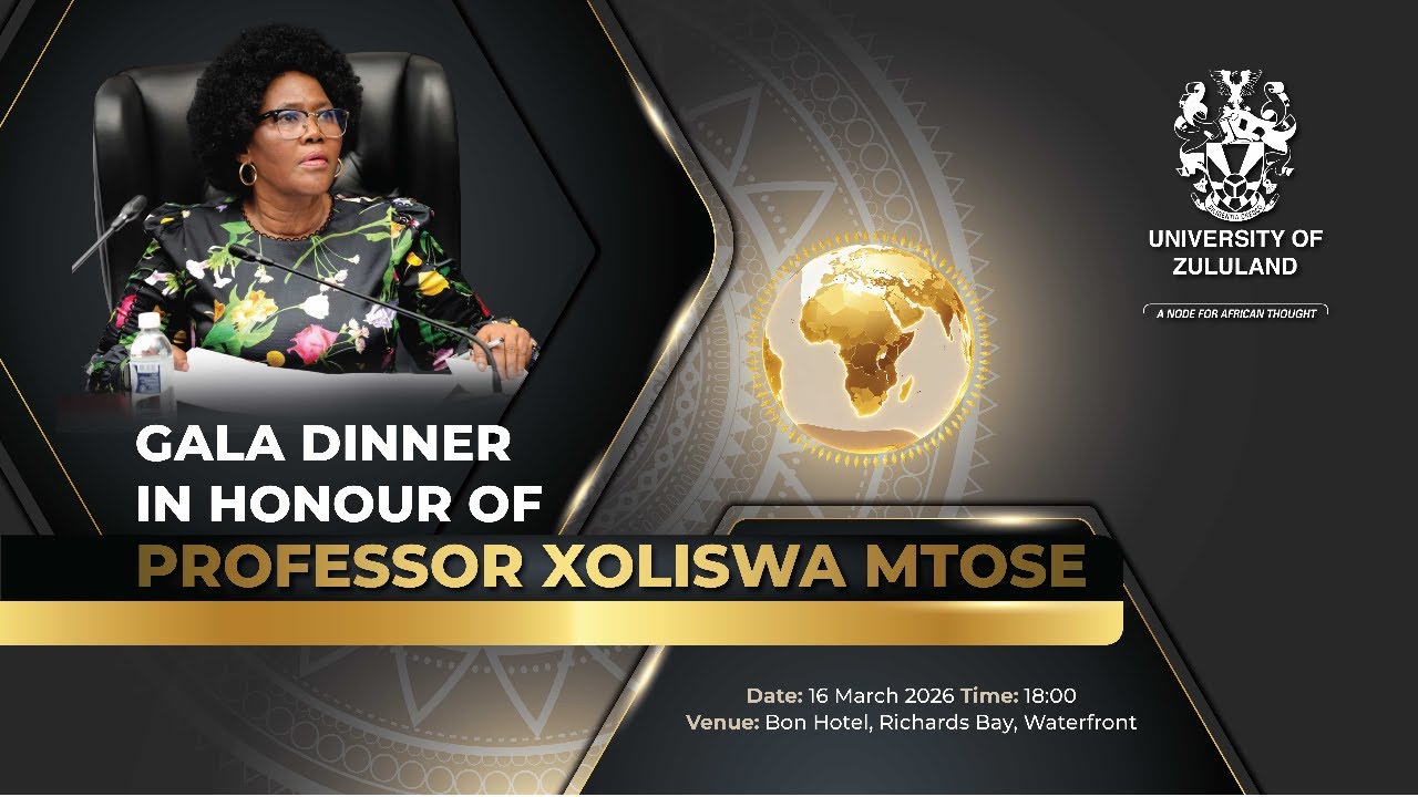 Gala Dinner in honour of Vice-Chancellor Prof X Mtose
