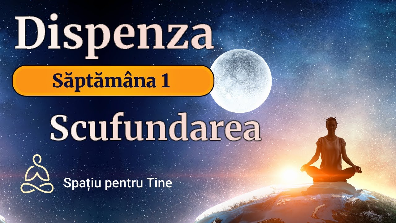 Meditație inspirată de Joe Dispenza | Săptămâna 1: Inducția - Scufundarea treptată în apă
