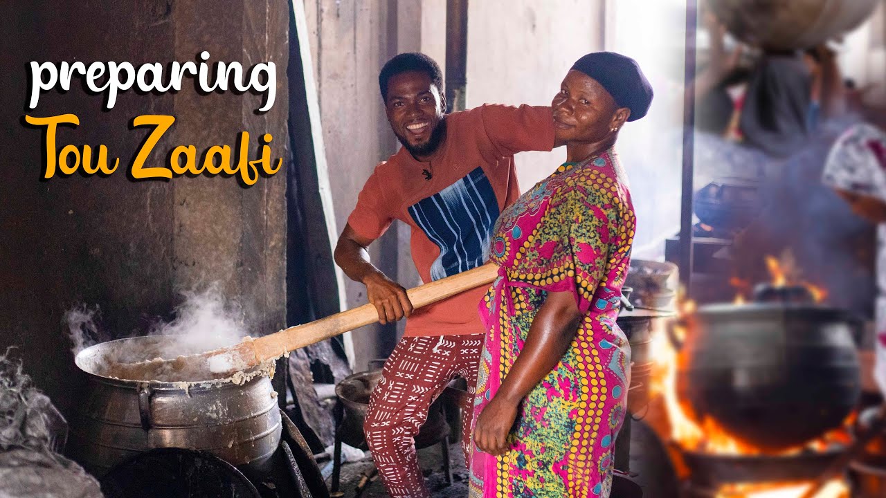 COOKING TO FEED 5,000 PEOPLE - Tuo Zaafi | Women In LOCAL Food Business