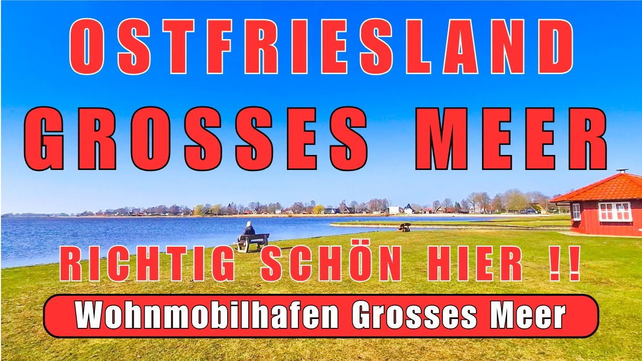 ❗️REISETIPP OSTFRIESLAND❗️ Grosses  Meer 😍 schöner Wohnmobil-Stellplatz, Reisebericht, Camping