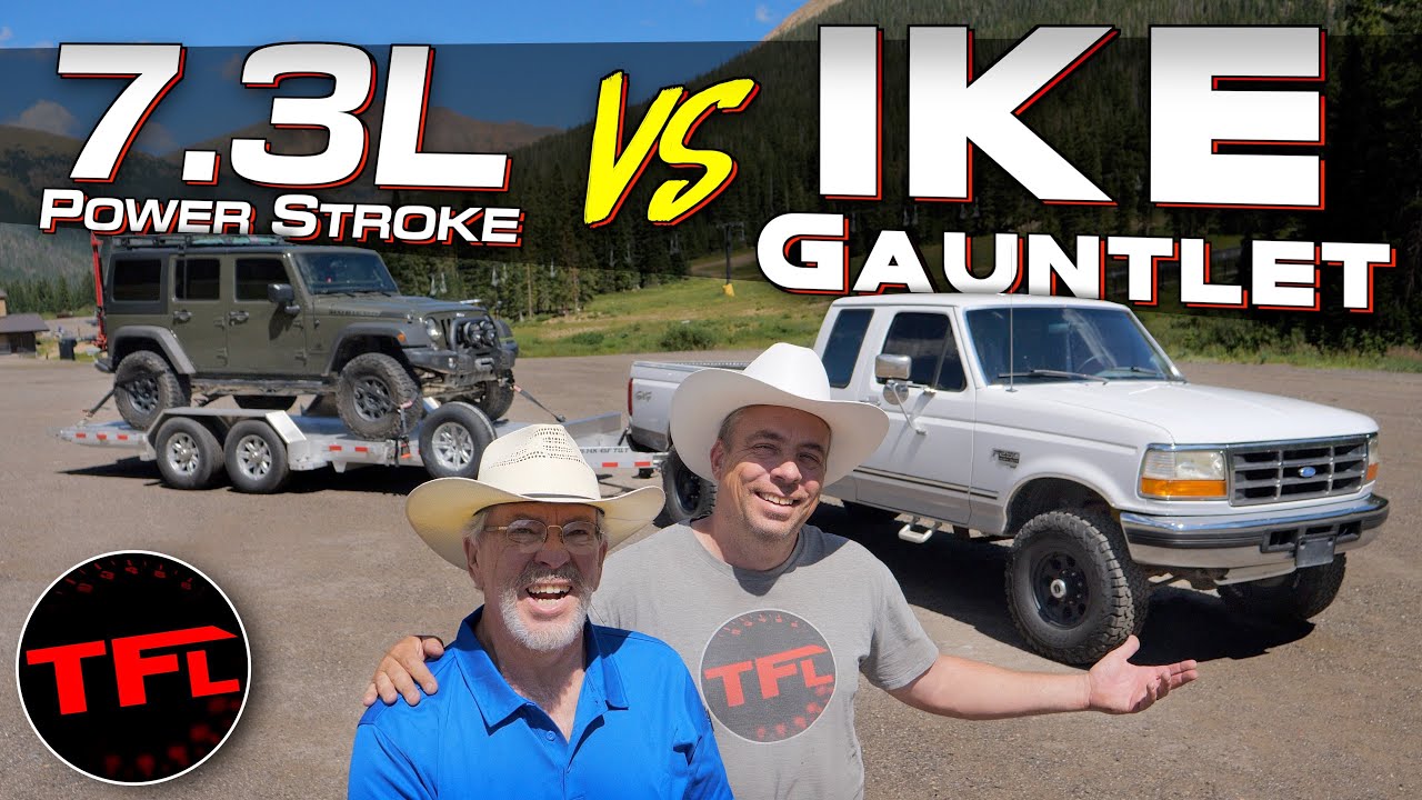 Тест на буксировку Ford F-250 7.3L Power Stroke от OBS против самого жесткого в мире теста на бук...
