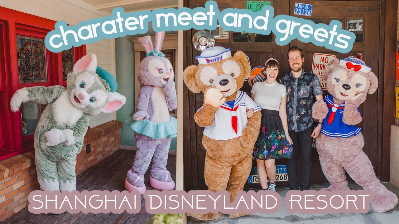 Shanghai Disneyland - Character Meet and Greets