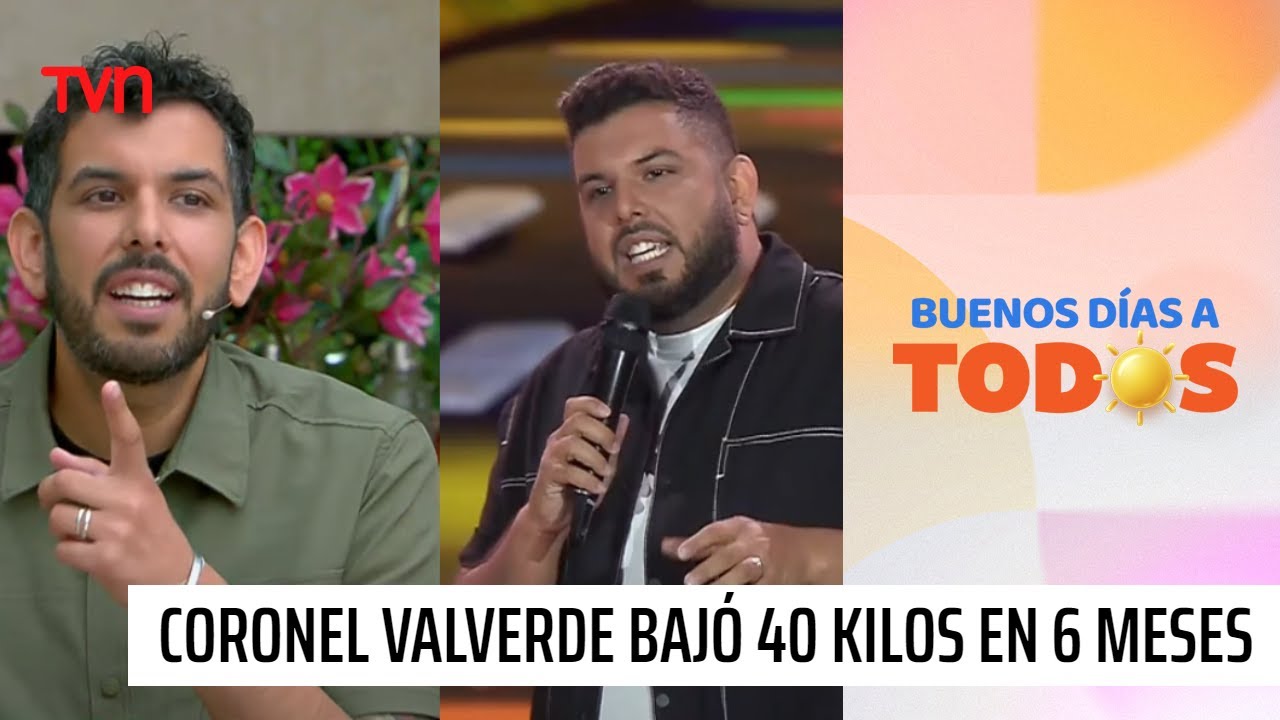 Coronel Valverde nos cuenta sobre su nuevo estilo de vida al bajar 40 kilos