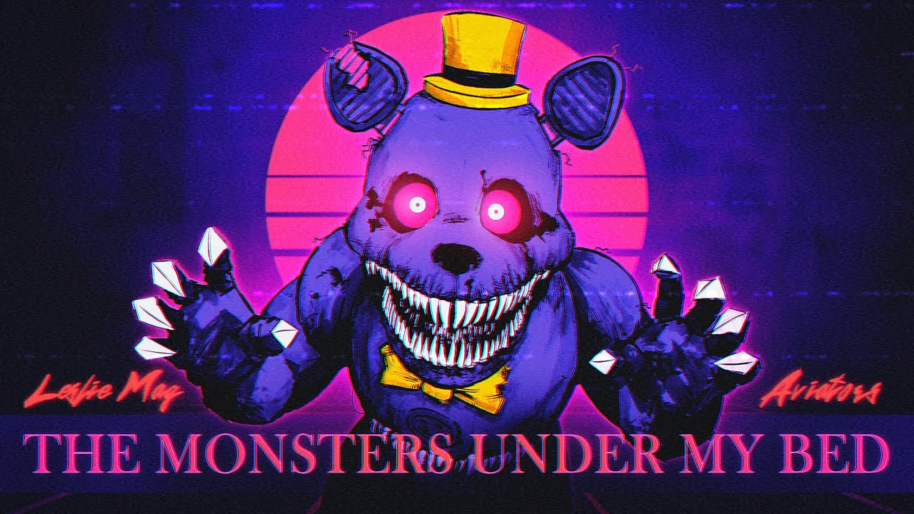 Aviators - The Monsters Under My Bed (Synthwave Cover by Leslie Mag) | FNAF Song