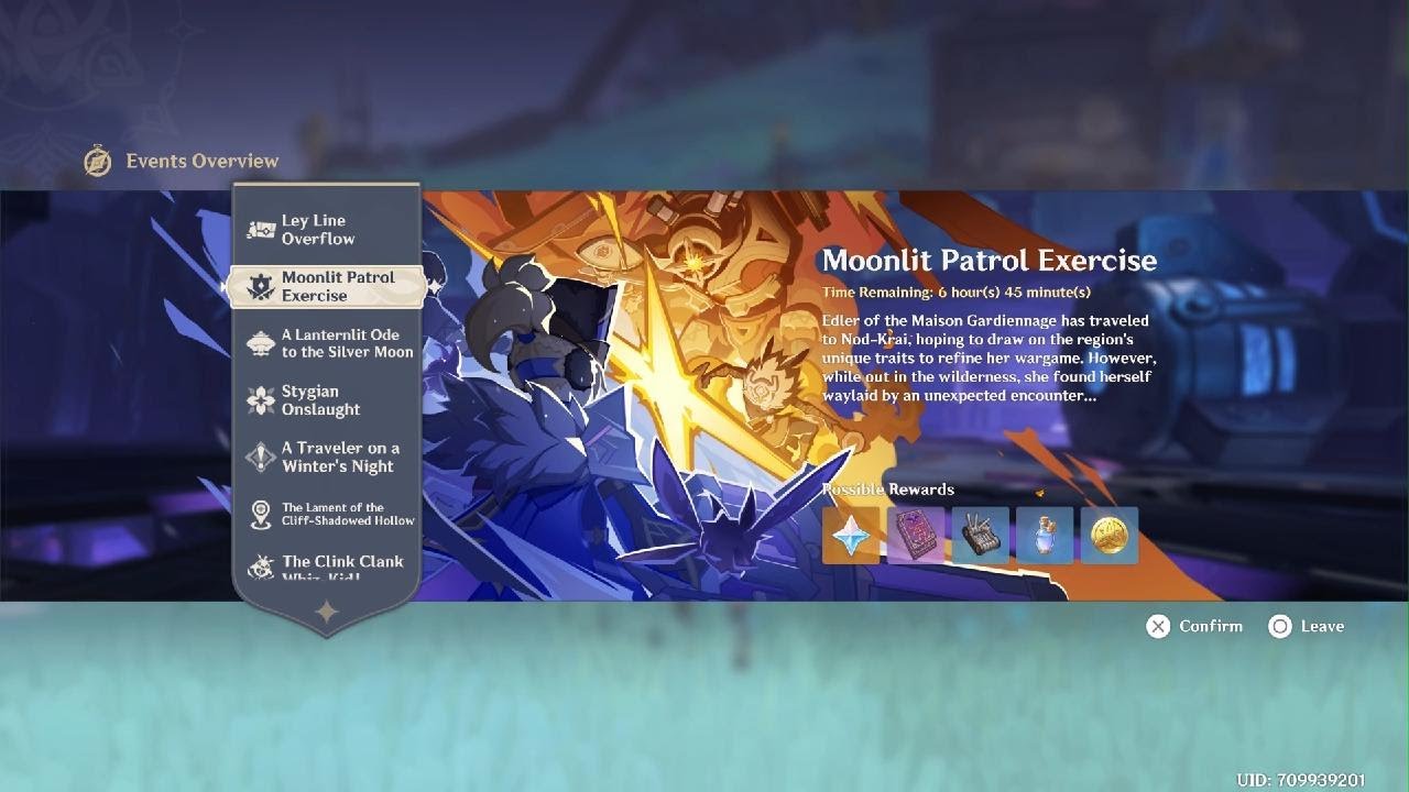 Moonlit Patrol Exercise