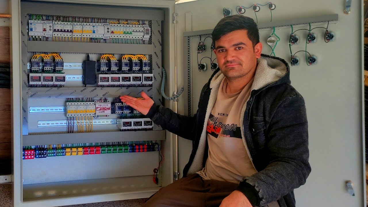 industrial electrical panel wiring toturial(all details with diagram step by step)