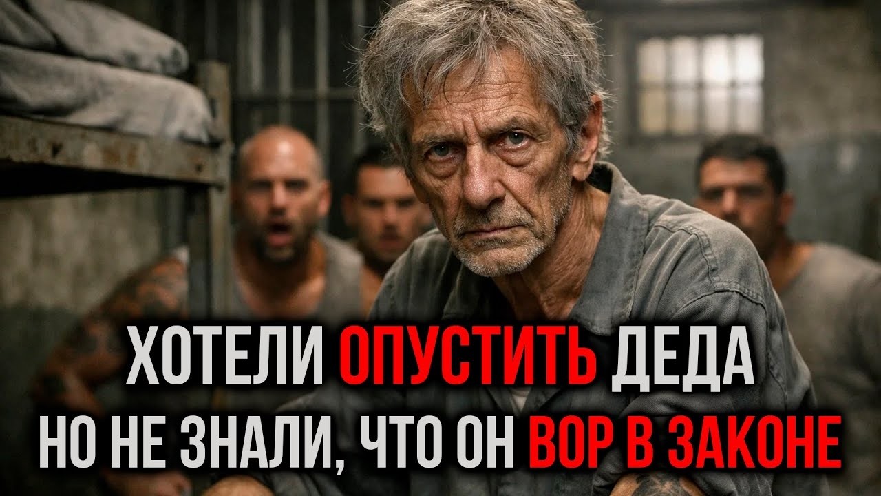 ВОРА В ЗАКОНЕ поставили у параши, но когда смотрящий увидел его НАКОЛКИ — упал на колени
