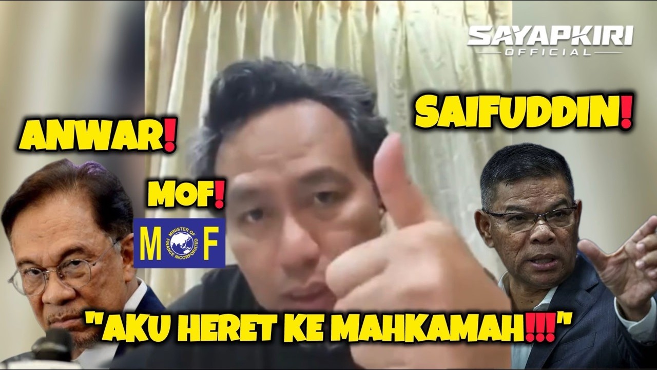 ISWARDY LANCAR PERANG MAHKAMAH! ANWAR, SAIFUDDIN & MOF?