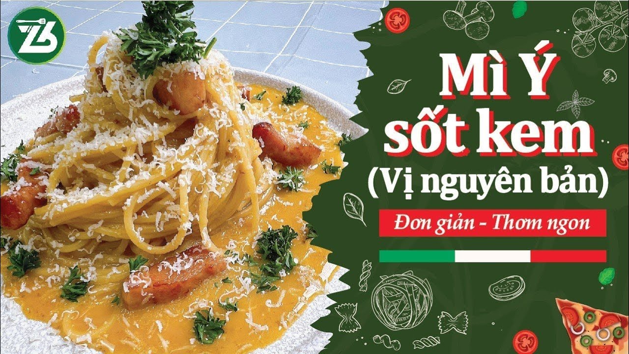 HƯỚNG DẪN LÀM MÌ Ý SỐT KEM | HOW TO COOK CABONARA SPAGHETTI | ĐƠN GIẢN MÀ NGON - TẬP 11