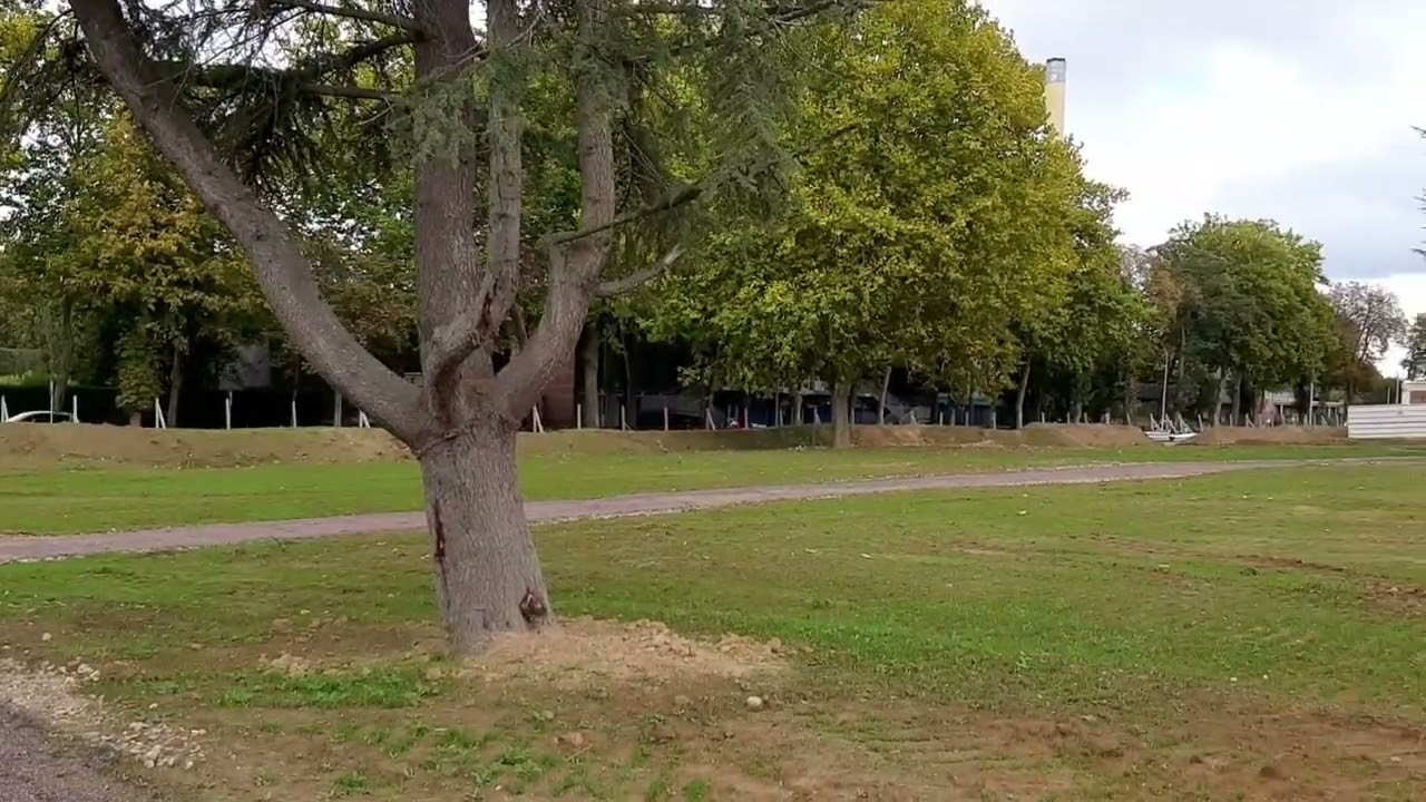 Lisieux : terrain nu après la démolition d'immeubles à Hauteville