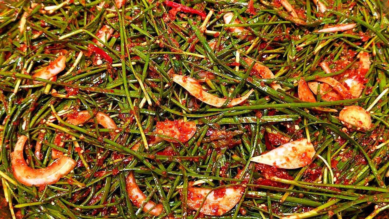 부추김치 실패없이 맛있게 담그는법!