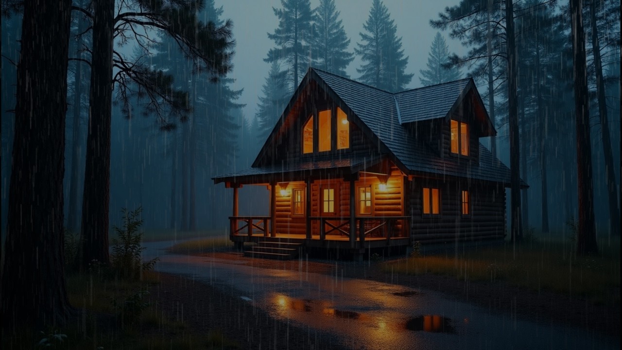Sounds of Rain & Thunder for Deep Sleep – Relax Your Mind & Sleep Peacefully Tonight
