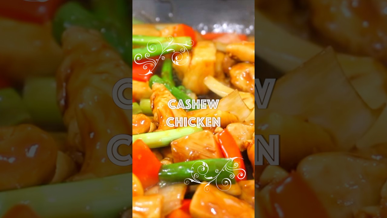 The BEST Cashew Chicken Recipe You Will Ever Try!