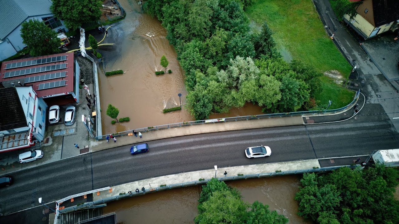 3.Juni.2024 Hochwasser Leinzell