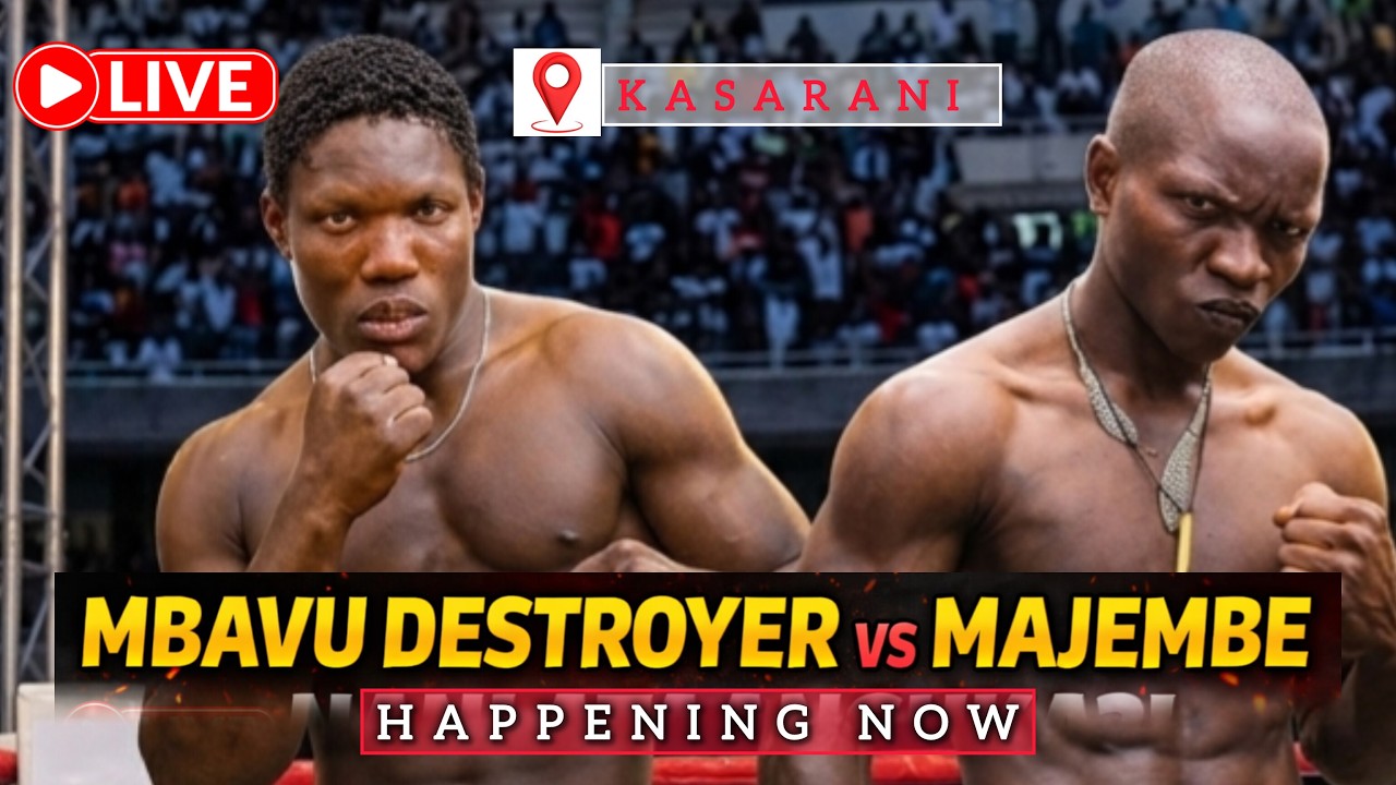 LIVE🔴 VURUGU | Mbavu Destroyer vs Majembe FULL FIGHT At Kasarani! Dj Afro