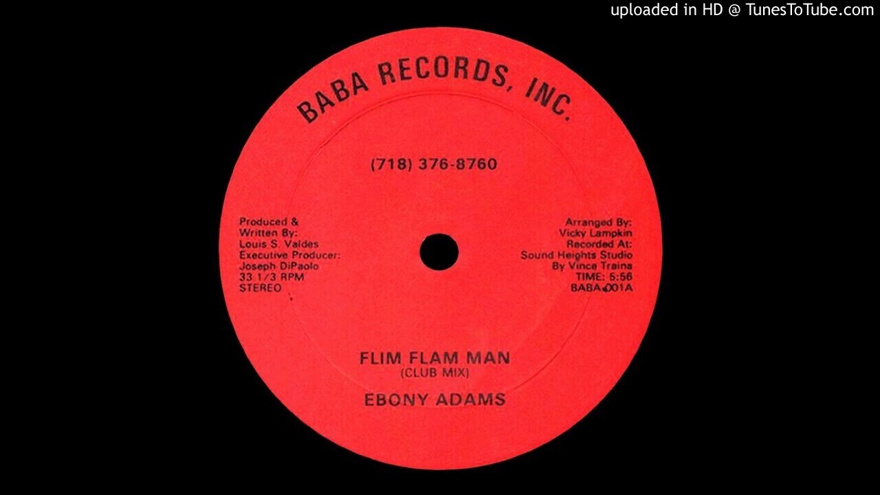 Ebony Adams - Flim flam man ''Club Mix'' (1984)