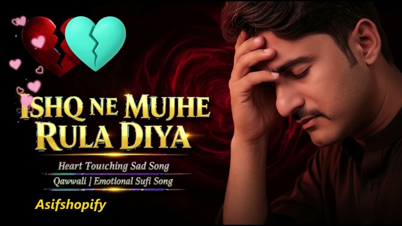Ishq Ne Mujhe Rula Diya 😭 | Heart Touching Emotional Sufi Qawwali 2026 | Asif Shopify