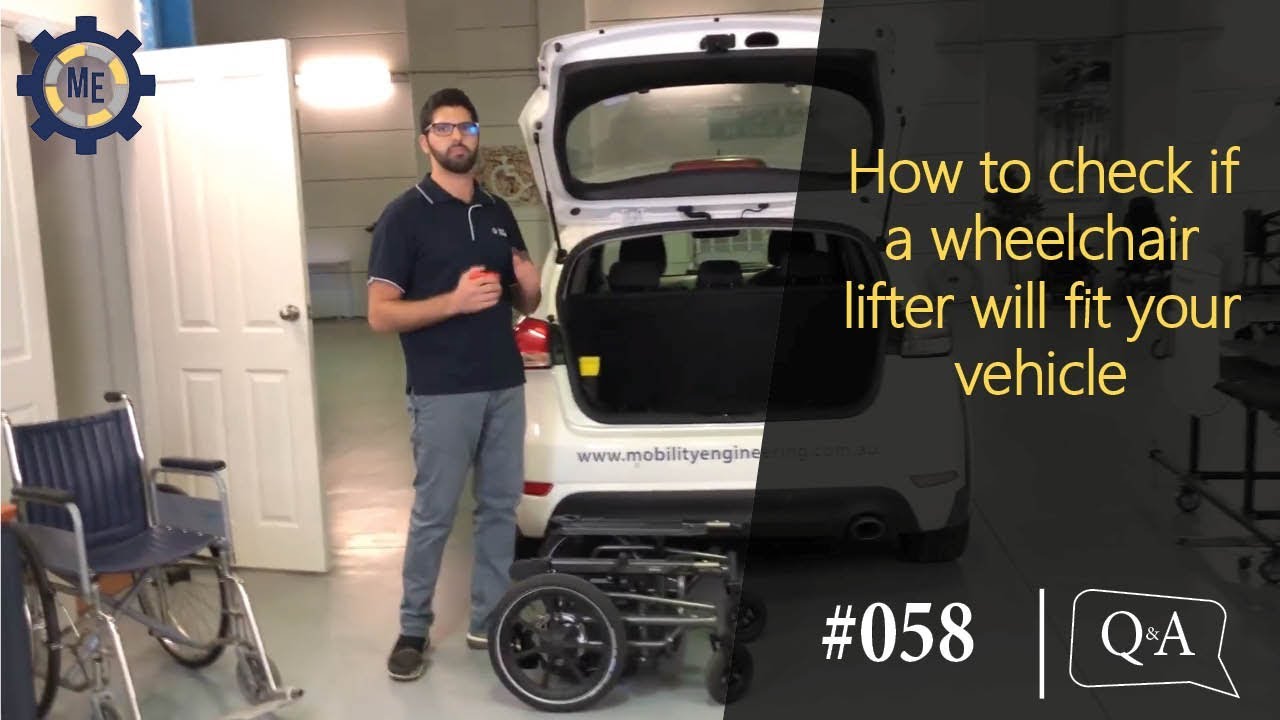 Q&A #058 - How to check if a wheelchair lifter will fit your vehicle.