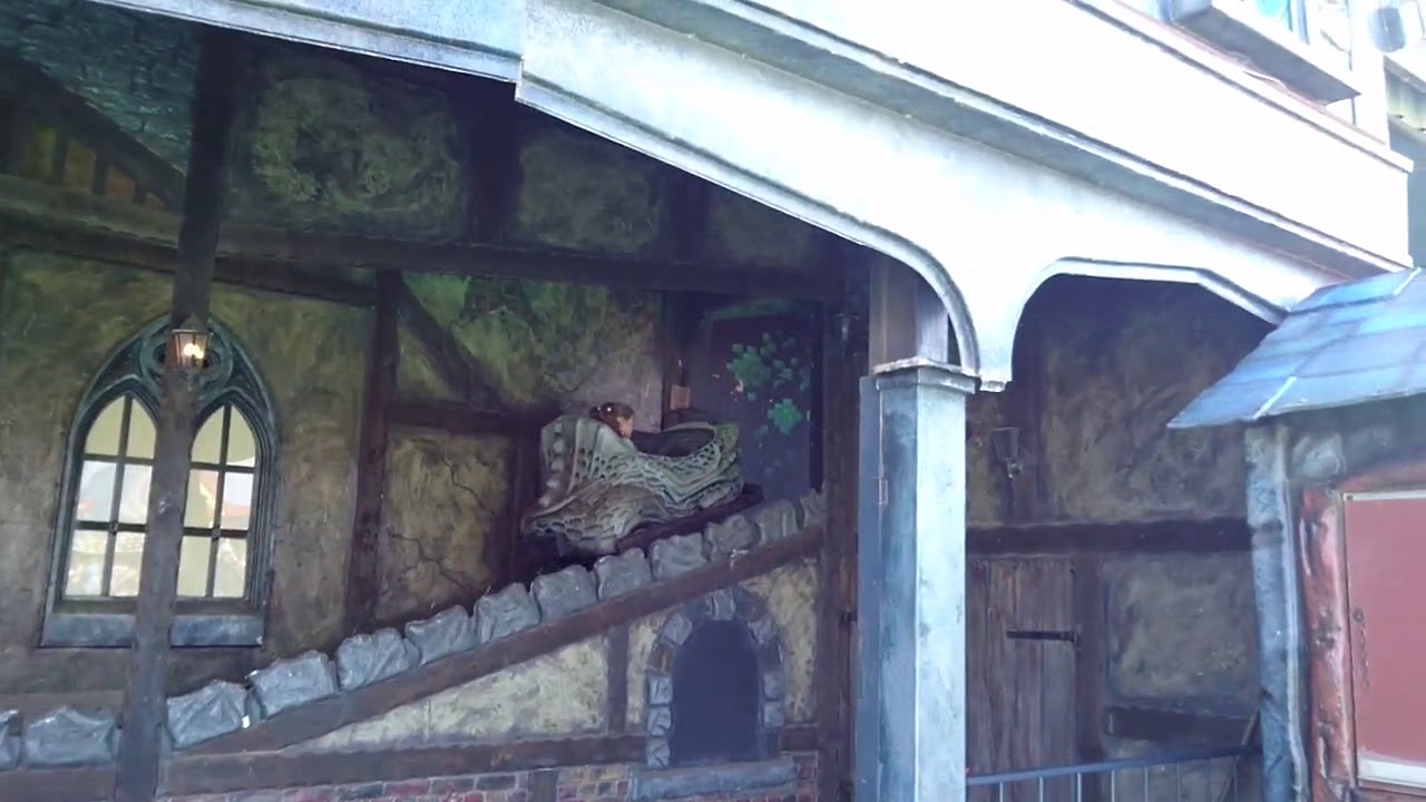 Terror Castle Ghost Train Ride At Brean Theme Park, August 2017