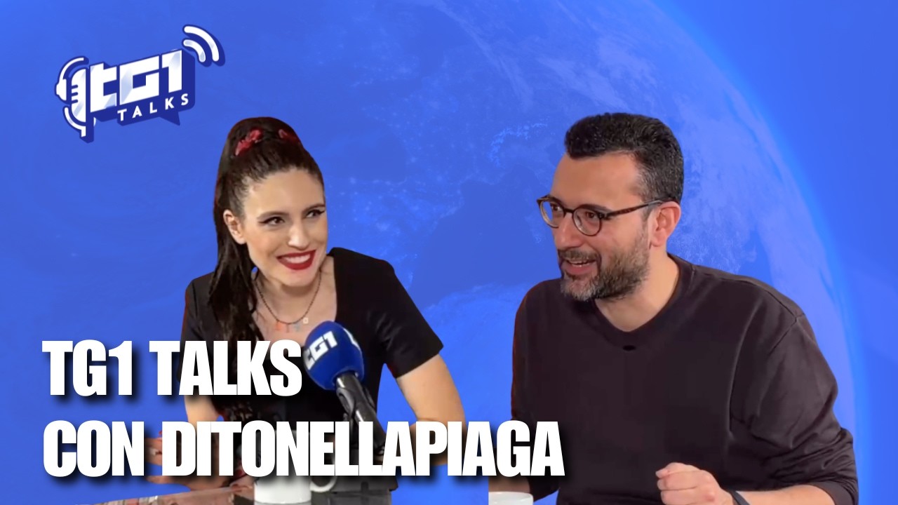 Tg1 Talks con Ditonellapiaga