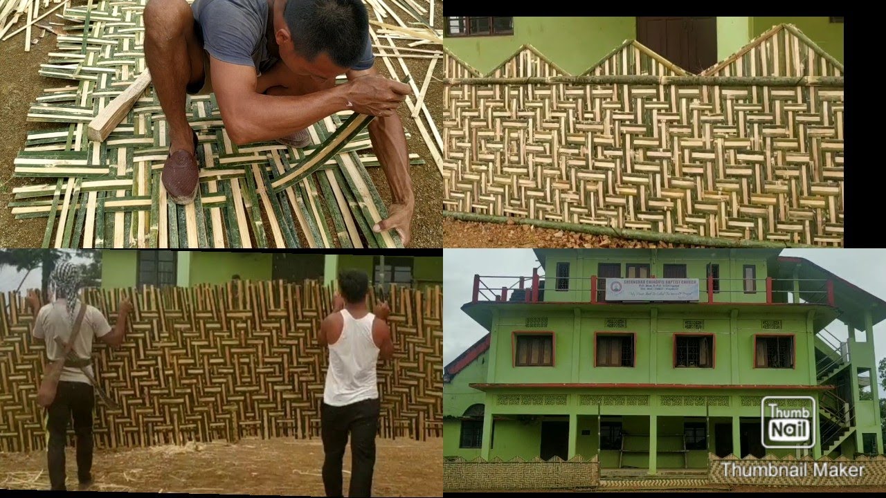Design //church//House with Bamboo//Sheanghah Chingnyu//Mon Nagaland