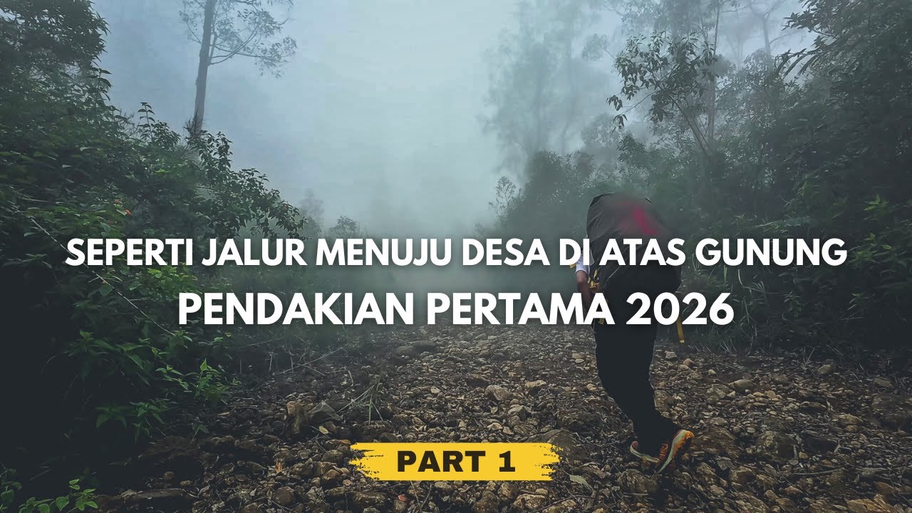 JALUR TERTUTUP, RAWAN TERSESAT - PENDAKIAN GUNUNG LAWU VIA JOGOROGO 2026 #PAR1