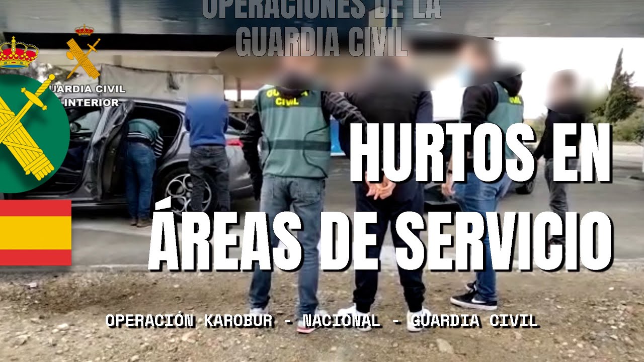 Detenida una persona como supuesta autora de varios robos al descuido en Áreas de Servicio