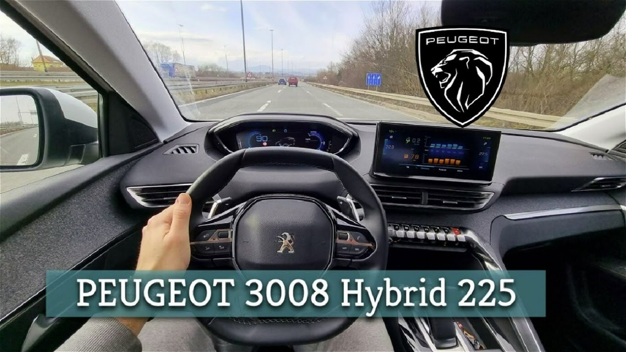 Peugeot 3008 Hybrid 225 - consumption on 130 km/h (empty batter / POV)