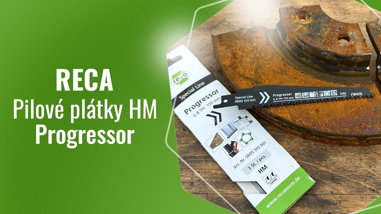 RECA pilové plátky HM Progressor 10/12/14 Z 150 mm
