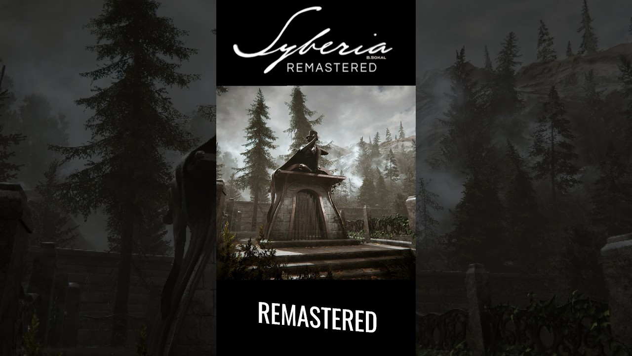 Syberia Remastered VS Orginal Graphics Comparison #gaming