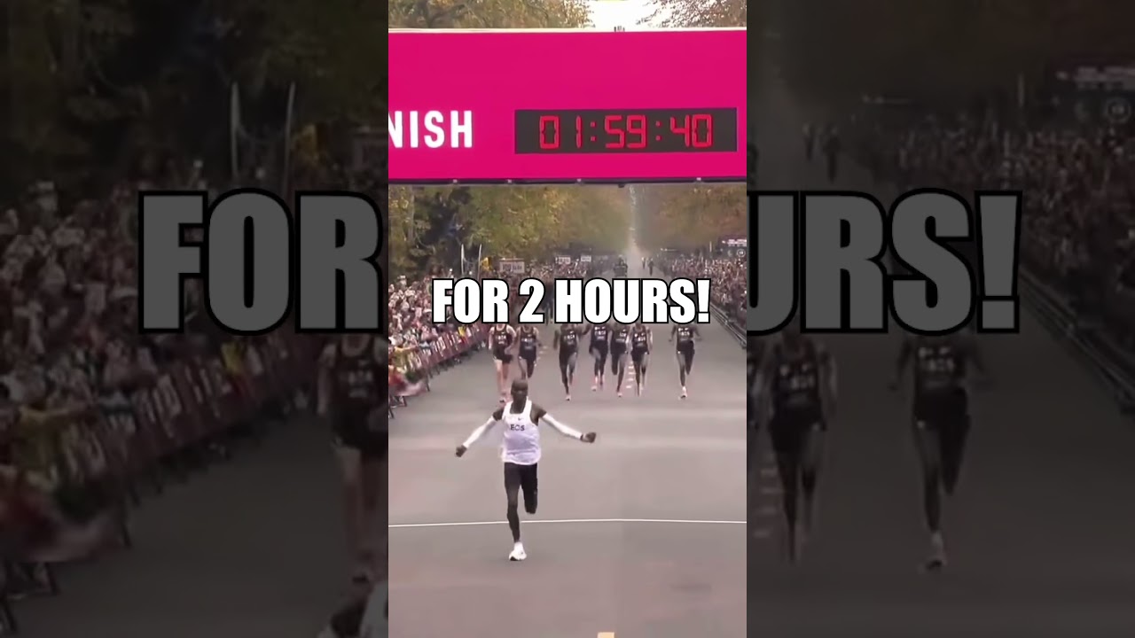Сможете ли вы угнаться за КИПЧОГЕ? Мировой рекорд в марафонском темпе!!!
