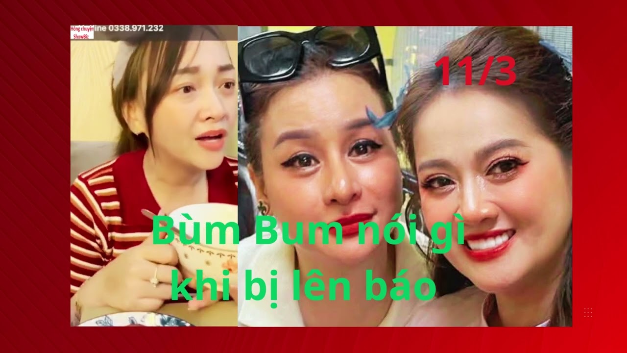 Bùm Bum nói gì khi bị lên báo