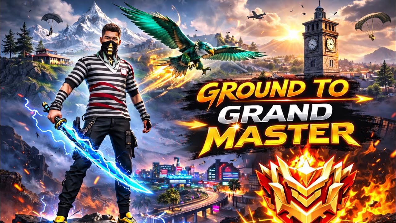 🔴[Live Free Fire New Rank Season: Rank Push Live !!
