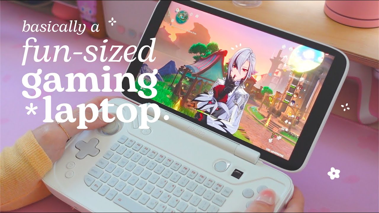 🐶 playing games on basically a tiny gaming laptop | feat. ayaneo flip kb + some games ✧