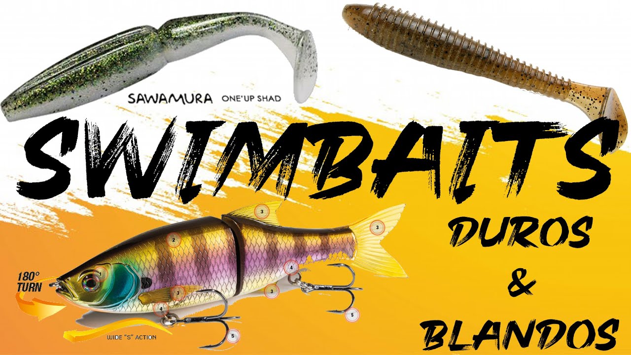 TODO sobre la PESCA con SWIMBAITS | *Duros y Blandos*