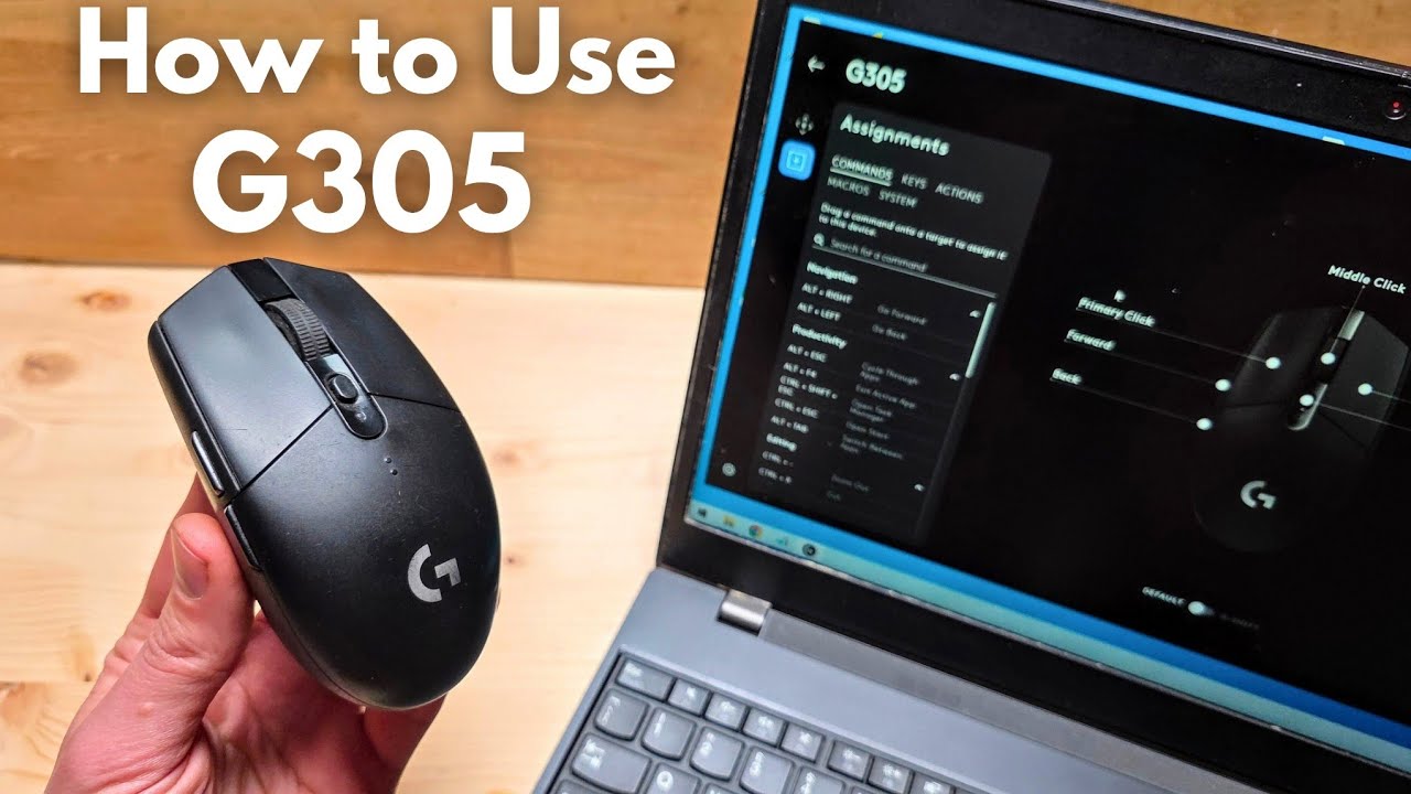 Инструкция по настройке и использованию беспроводной мыши Logitech G305