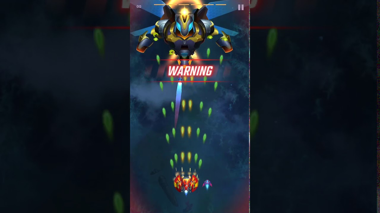 Star Force (iOS): 1.2.7 Level 104 Final Boss Angel 3 Stars