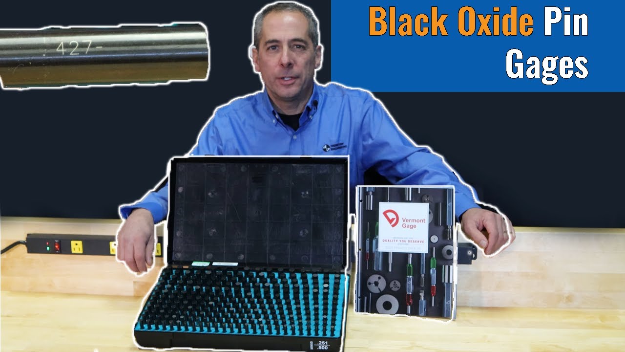 Black Oxide Pin Gages