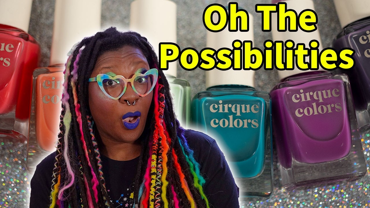 Jelly Time! 💦 Cirque Colors Glazed 2025 Nail Polish Collection Swatches, Comparisons & Review!