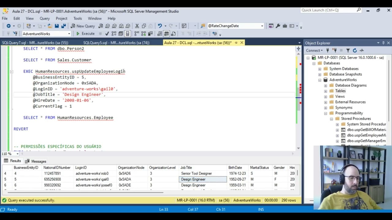 Controle de Permissões no SQL Server (DCL) - Curso SQL - Aula 29