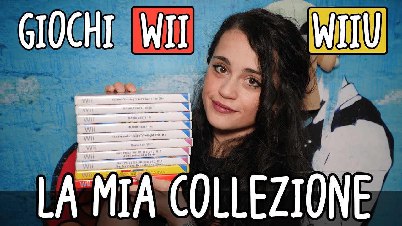 La mia COLLEZIONE di GIOCHI WII/WIIU