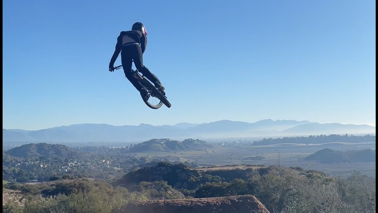 Full lap on a Secret Jump Trail in California