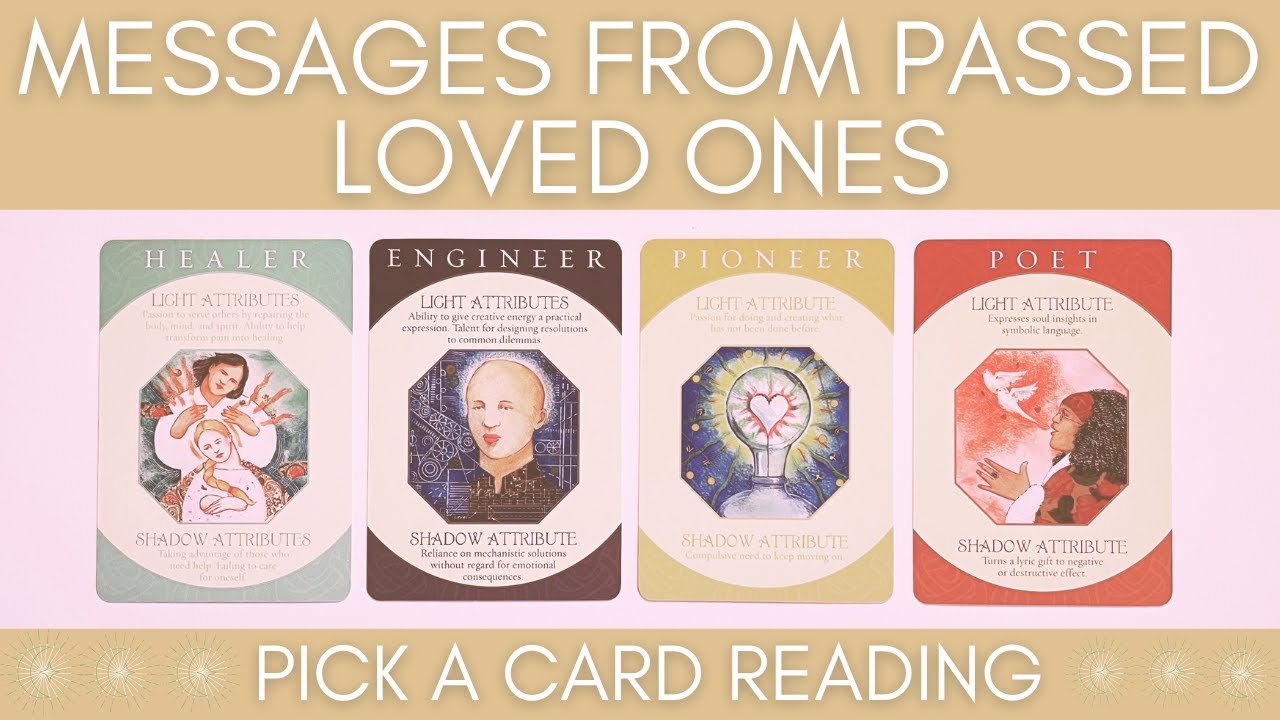 Messages From Passed Loved Ones 🕊️(THE SOUL MESSAGE)🕊️ Pick A Card