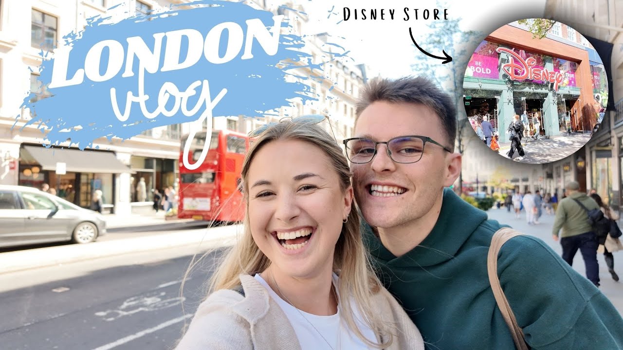 LONDON VLOG 🇬🇧 HOLIDAY SHOPPING | Disney Store UK | Harrods lunch | Westfield & more