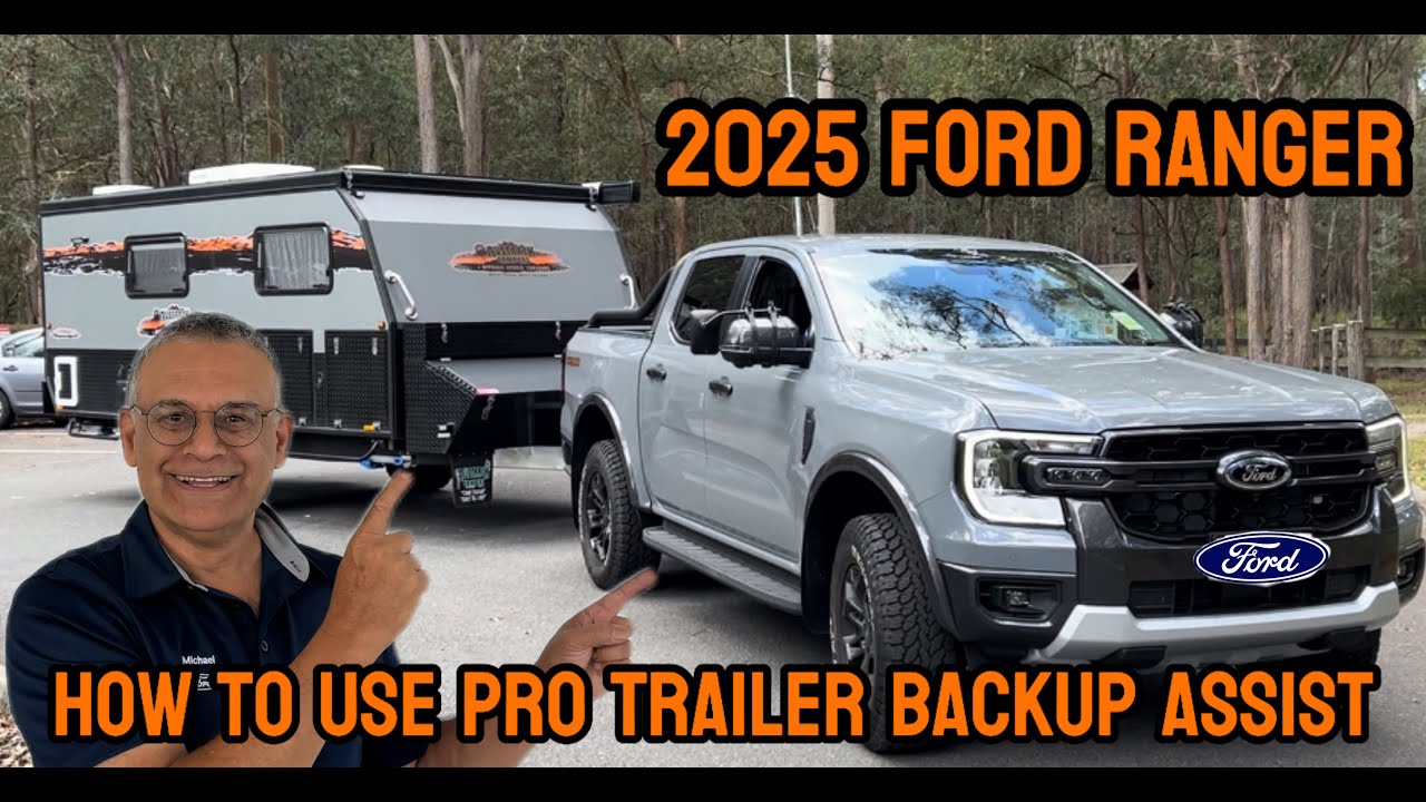 ** НОВАЯ МОДЕРНИЗАЦИЯ FORD RANGER 2025 ГОДА ** ОБЪЯСНЕНИЕ СИСТЕМЫ ПОМОЩИ ПРИ ДВИЖЕНИИ ЗАДНИМ ХОДО...